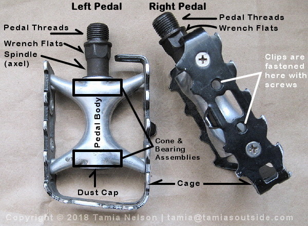 Pedal Parts - (c) Tamia Nelson - Verloren Hoop - Tamiasoutside.com